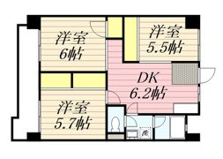 プレアール荒木の間取り画像