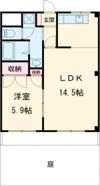 ルナガーデンの間取り画像