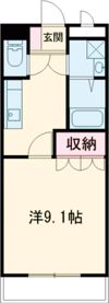 ワンダーハウス Bの間取り画像