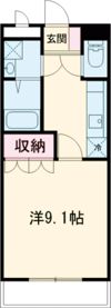 ワンダーハウス Bの間取り画像