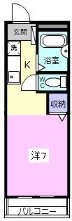 フロンティア’97の間取り画像
