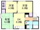 ラベンダーヒルズ B棟の間取り画像