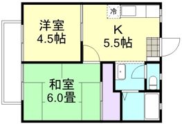 サンライフ鴨方の間取り画像