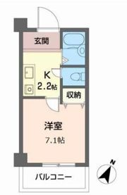 中井マンションの間取り画像