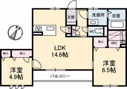 ソフィア ガーデンの間取り画像