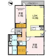 マーリエ三国ヶ丘の間取り画像