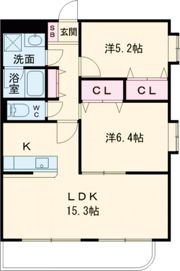 グランベリー長嶺南の間取り画像