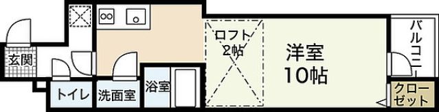 エクセリア小町の間取り画像