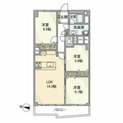 オーク荻窪マンションの間取り画像