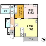 D-ROOMリバーサイドの間取り画像