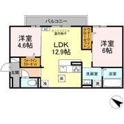 Comfort LifeⅡの間取り画像