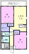 プレステージ宮崎Ⅰの間取り画像