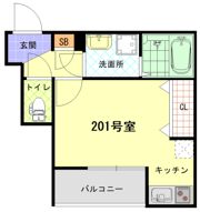 CFジオーレ鎌倉弐番館の間取り画像