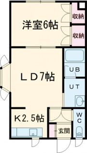 ハイツユウの間取り画像