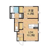 サンパティークBの間取り画像