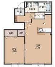 エルメゾン津田の間取り画像