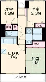 サザンコート泉佐野の間取り画像