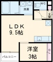 GRANDTIC エスポワール（武蔵塚）の間取り画像