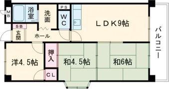 ファミールハイツの間取り画像