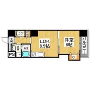 住吉橋ポルトの間取り画像