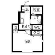 ブルック北上IIの間取り画像