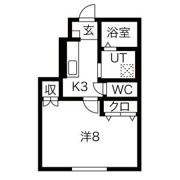 ブルック北上IIの間取り画像