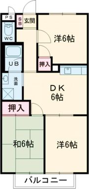 Surplusライトハウス山田の間取り画像