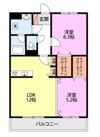 RESIDENCE Hill West裏館の間取り画像