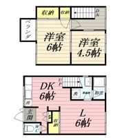 MヒルズⅡの間取り画像