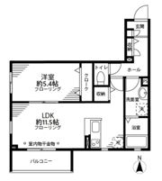 シャルマントミールの間取り画像