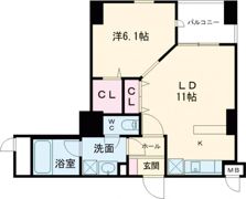 La Chic Ceriseの間取り画像