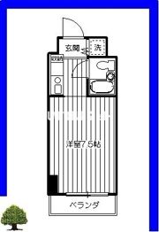 テディマンションの間取り画像