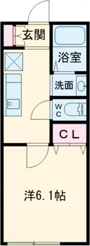 飯田3丁目アパートの間取り画像