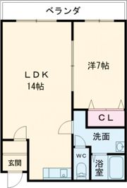 シティライフ北条の間取り画像