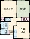 第6コーポグリーンの間取り画像