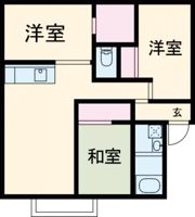 セジュールヒルトップの間取り画像