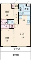 ジャルディーノの間取り画像