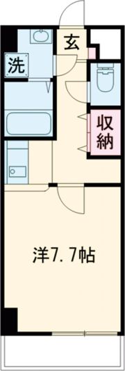 デロリアンの間取り画像