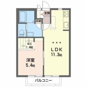 ビアン・シュールBの間取り画像