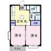 レピュートおんつかⅡの間取り画像