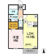 エーデルハイムMⅡの間取り画像