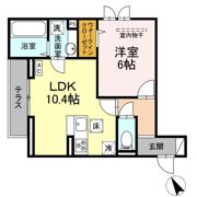D-Paina東長沼の間取り画像
