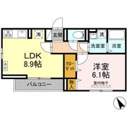 D-Paina東長沼の間取り画像