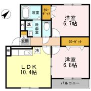 コアロードⅡの間取り画像