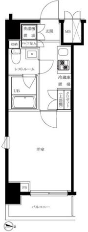 ルーブル川崎六番館の間取り画像