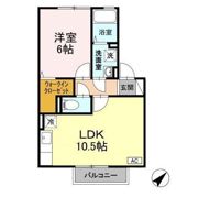 スターパレス下松 ペガサス館の間取り画像