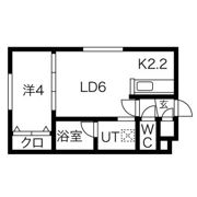 Lichtrare東札幌(リヒトラーレ)の間取り画像