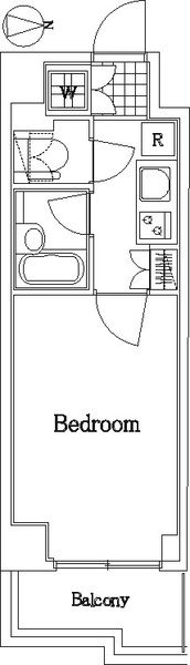 ルーブル都立家政弐番館の間取り画像