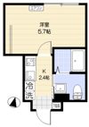 アーカンジェル志村の間取り画像