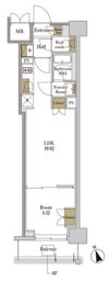 RJRプレシア大森北の間取り画像